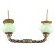 Light Green Cearmic Cut Bridge Handles